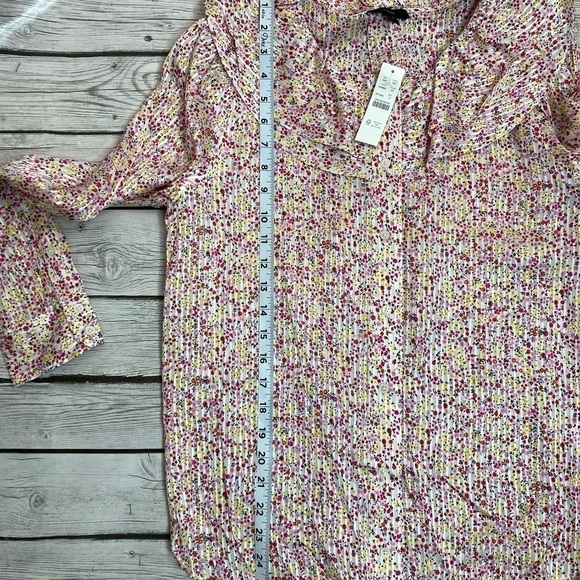 J Crew Ruffle Top in field day print - Picture 9 of 12